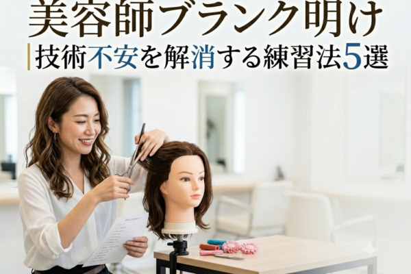 美容師ブランク明け | 技術不安を解消する練習法5選